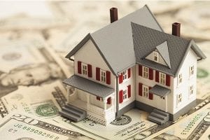 Home sitting on cash taken out to refinance the mortgage