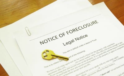 Foreclosure notice