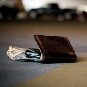 Lost wallet